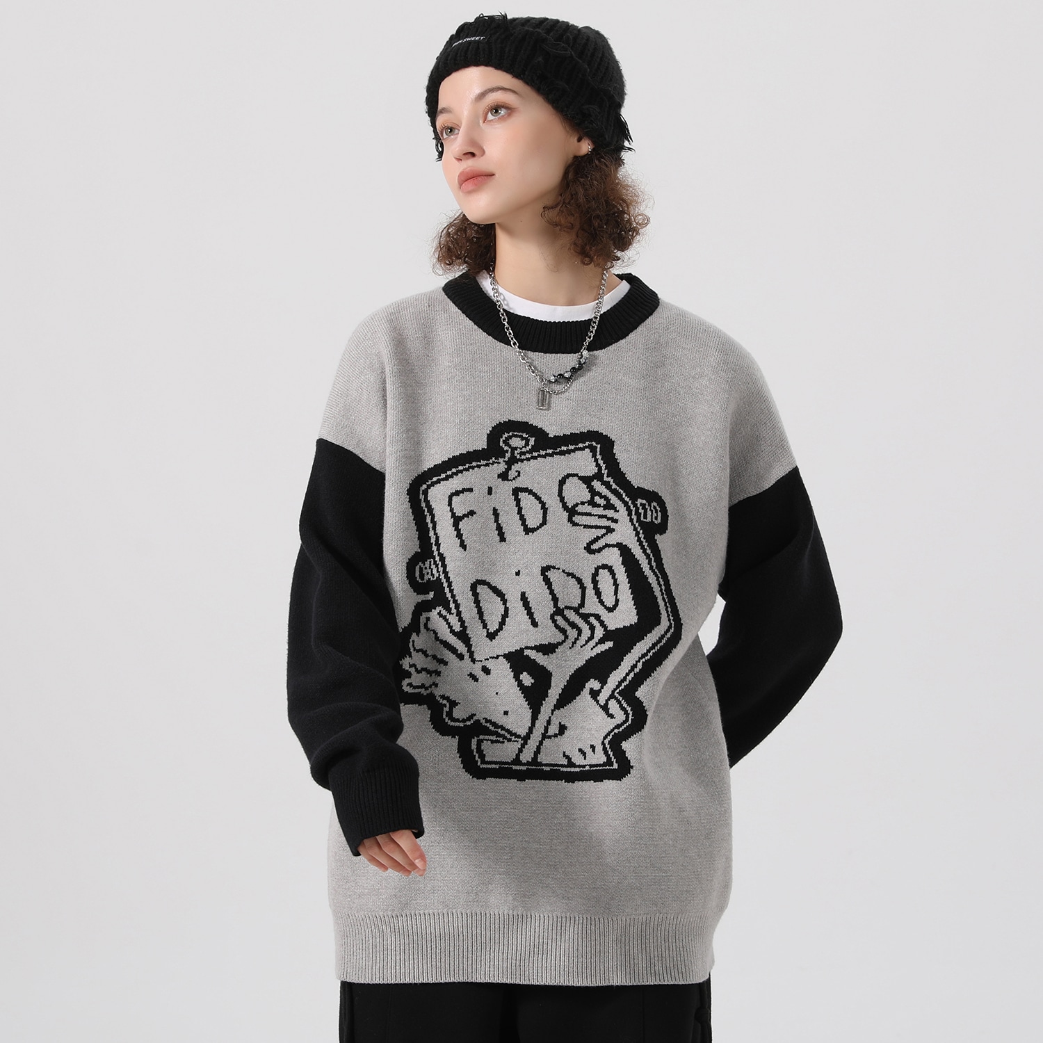 Fido Dido Logo Knit Sweater — фото 3
