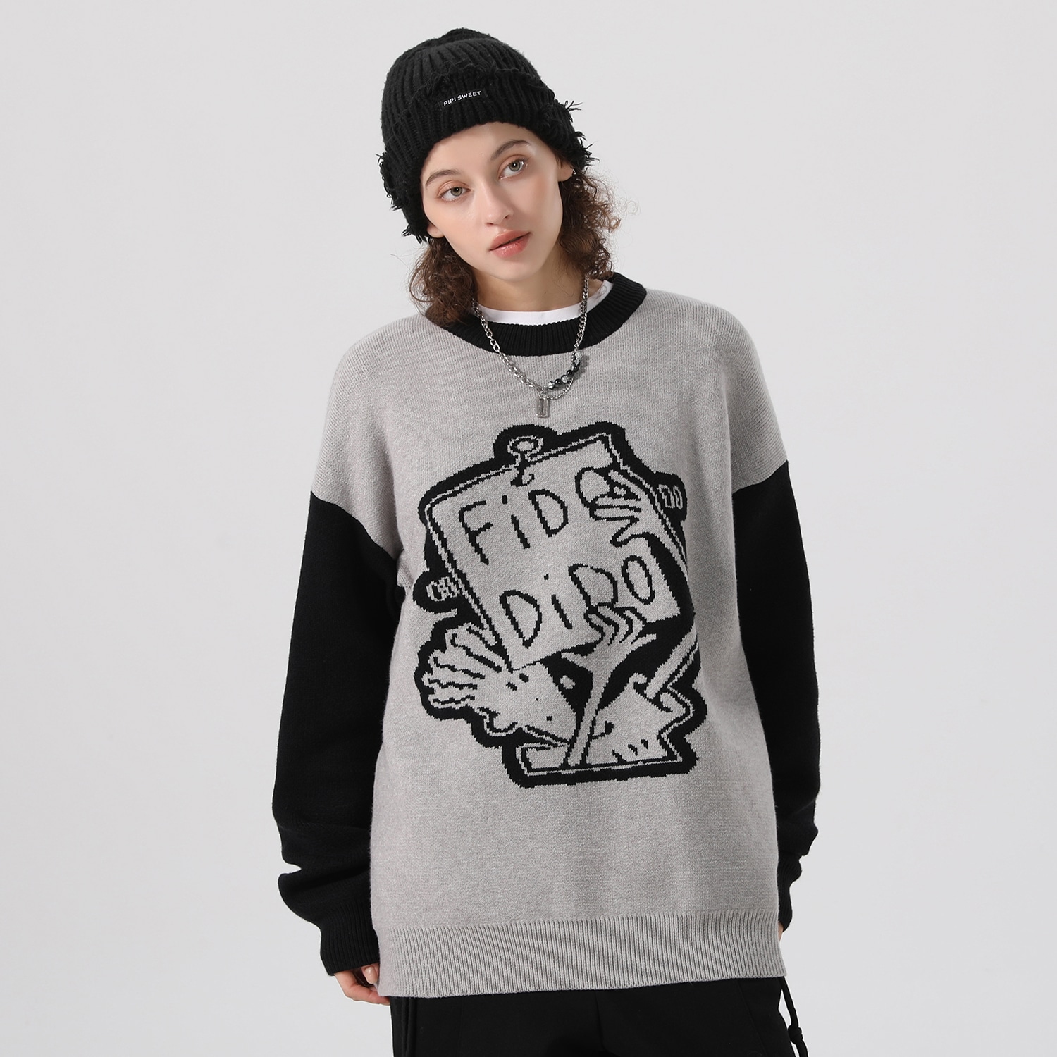 Fido Dido Logo Knit Sweater — фото 2