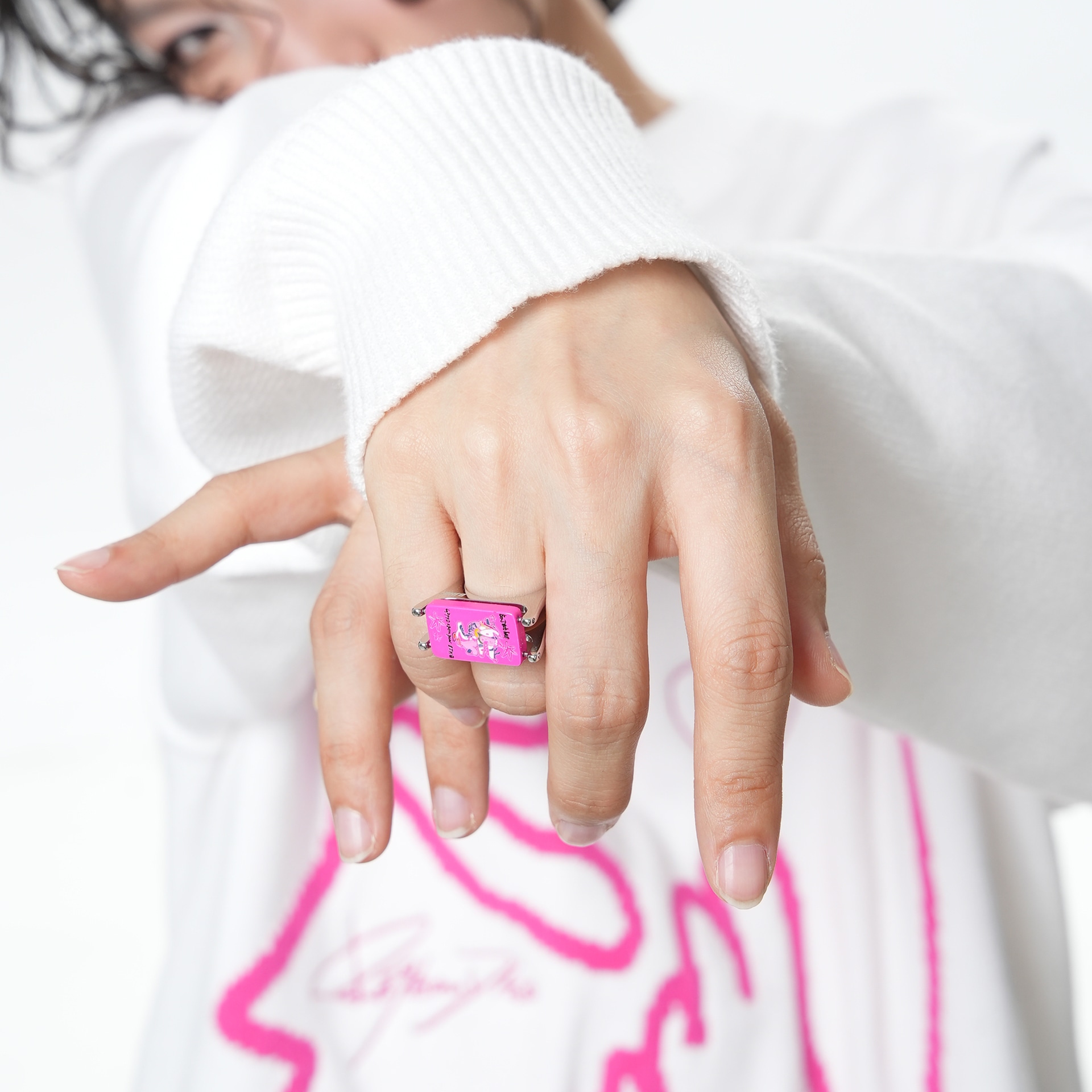 Bjhg Easy Pull Ring Titanium Steel — фото 3