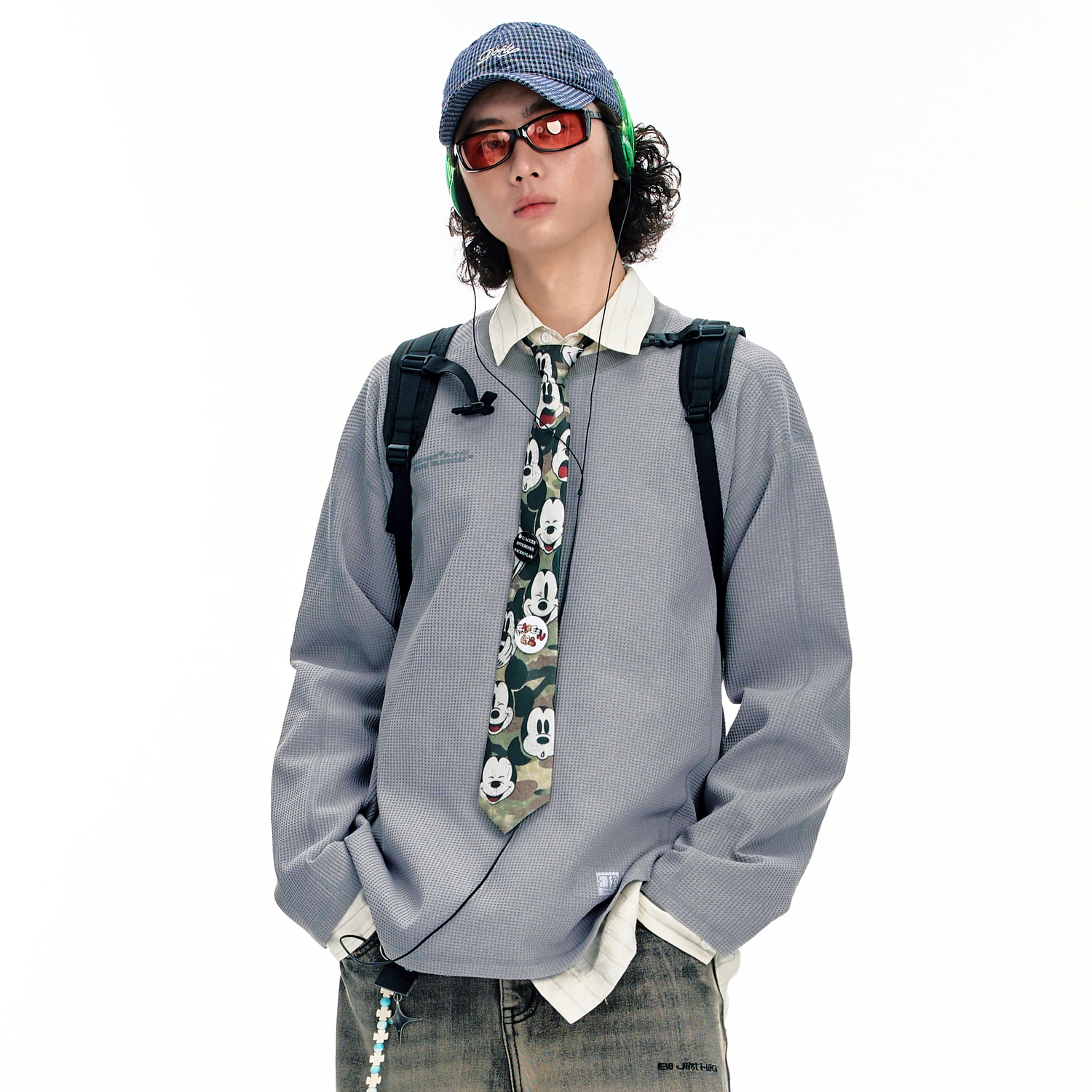 Bjhg Reckless Reflective Logo Long Sleeve Tee — фото 8