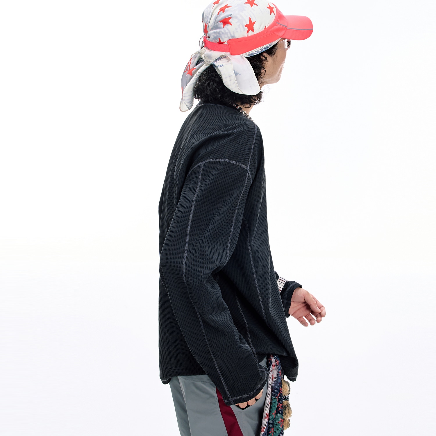 Bjhg Reckless Reflective Logo Long Sleeve Tee — фото 2
