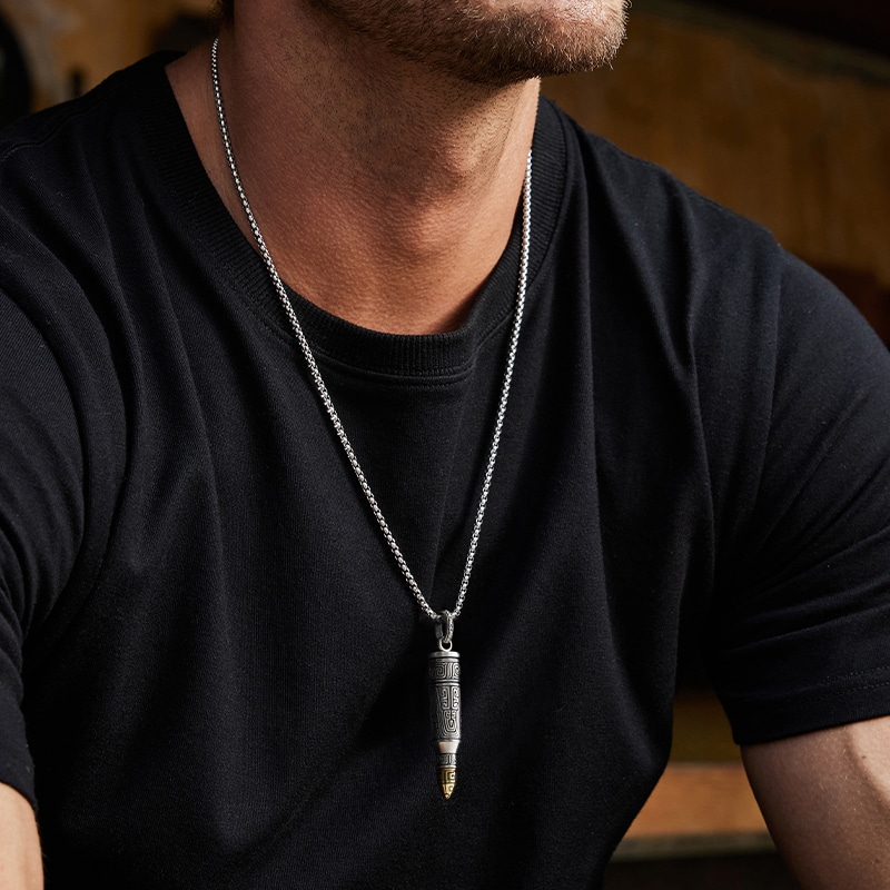 Ideagemer Bullet Pendant Necklace — фото 7