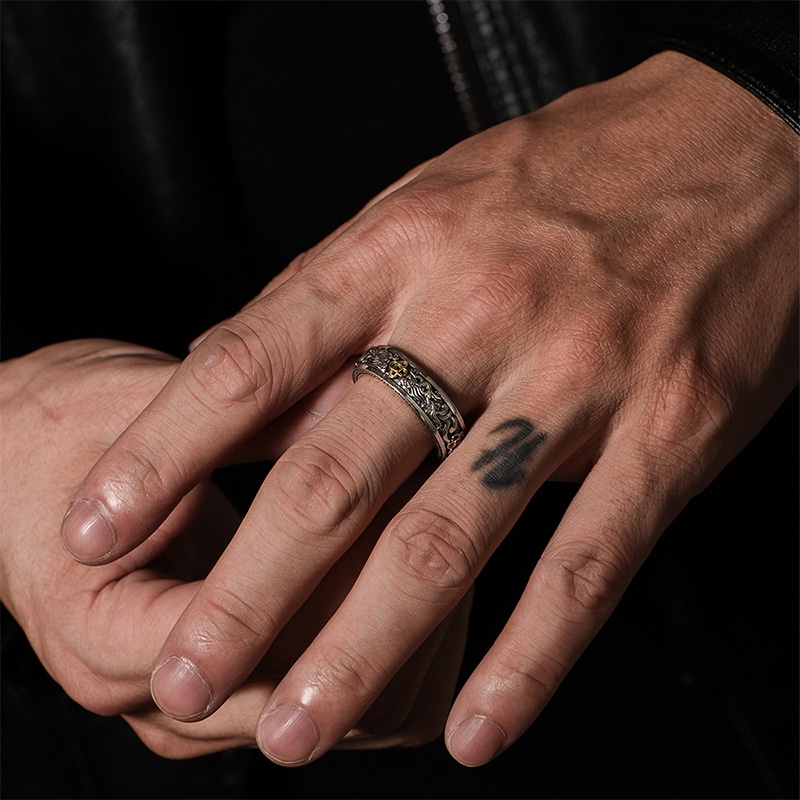 Ideagemer Vintage Coin Ring — фото 5