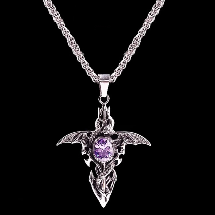 Idee Creative Idea For You IDEE CREATIVE Cross Wings Necklace — фото 1