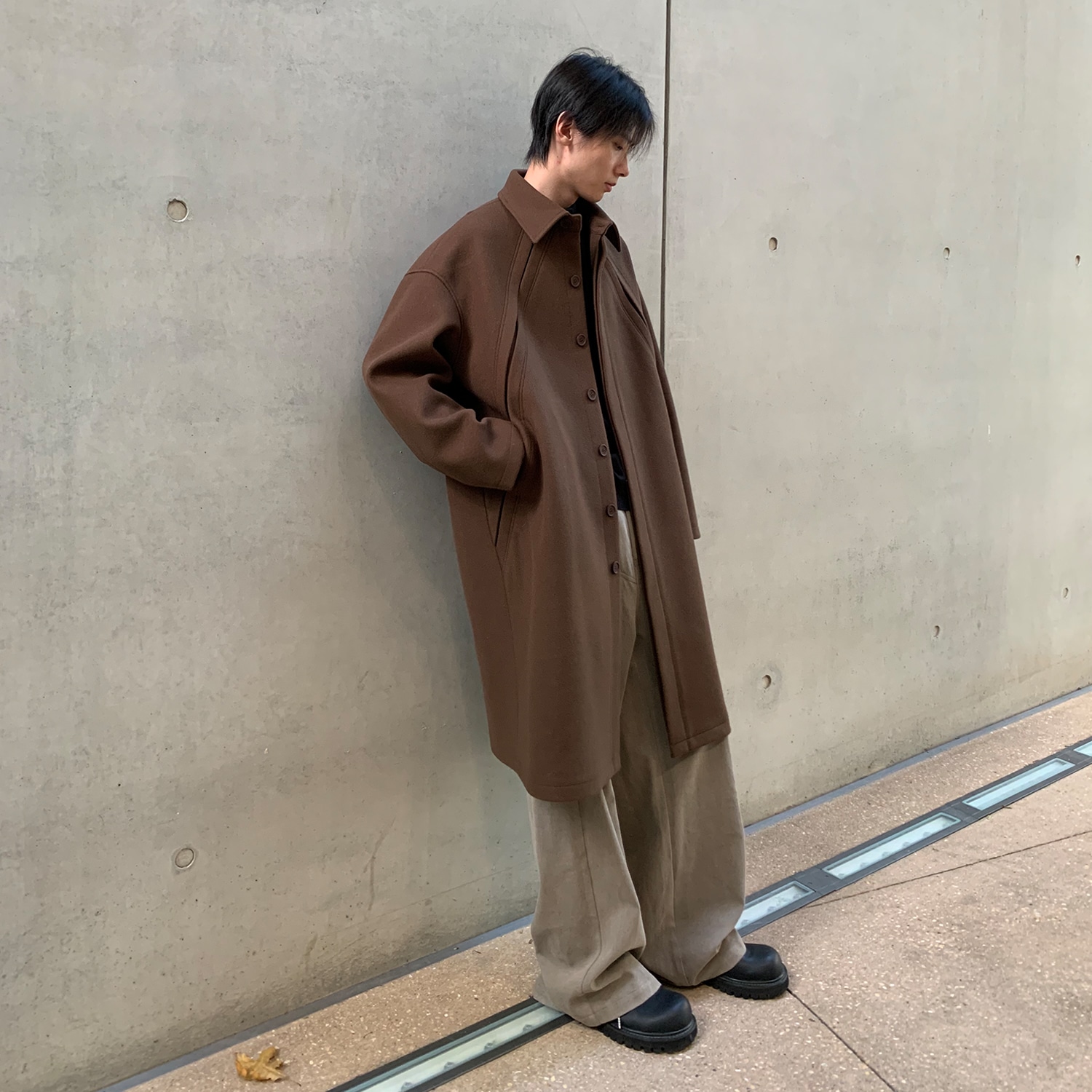 Kreate Boxy Cleanfit Coat — фото 7