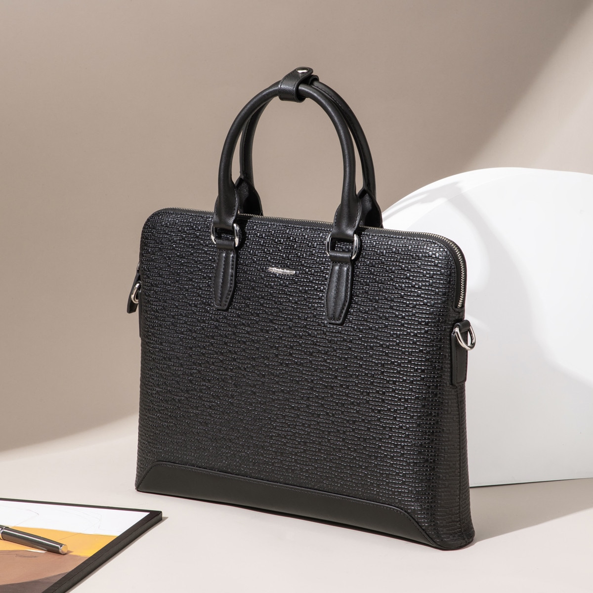 Chrisdien Deny Business Briefcase Black — фото 4