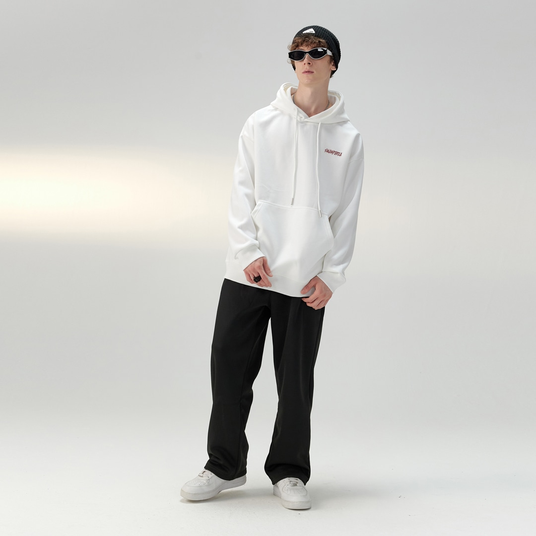 Swamp Area Spider Print Hoodie Black — фото 11