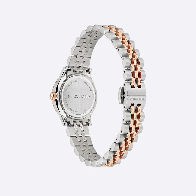 Ferragamo Quartz Watch 28 Silver Dial — фото 8