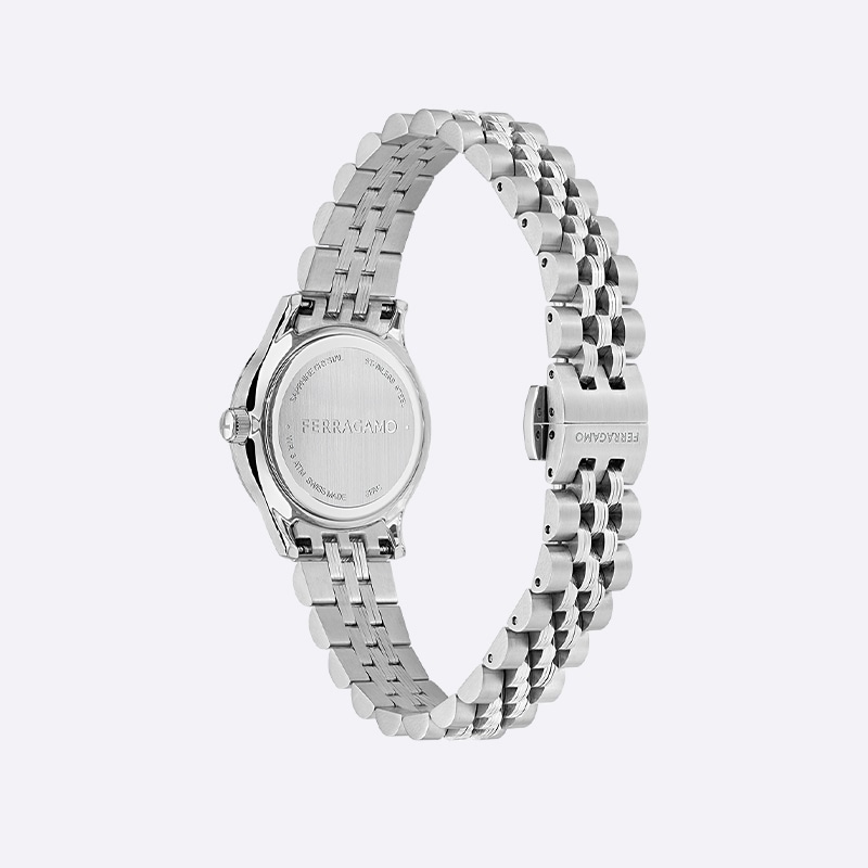Ferragamo Quartz Watch 28 Silver Dial — фото 3