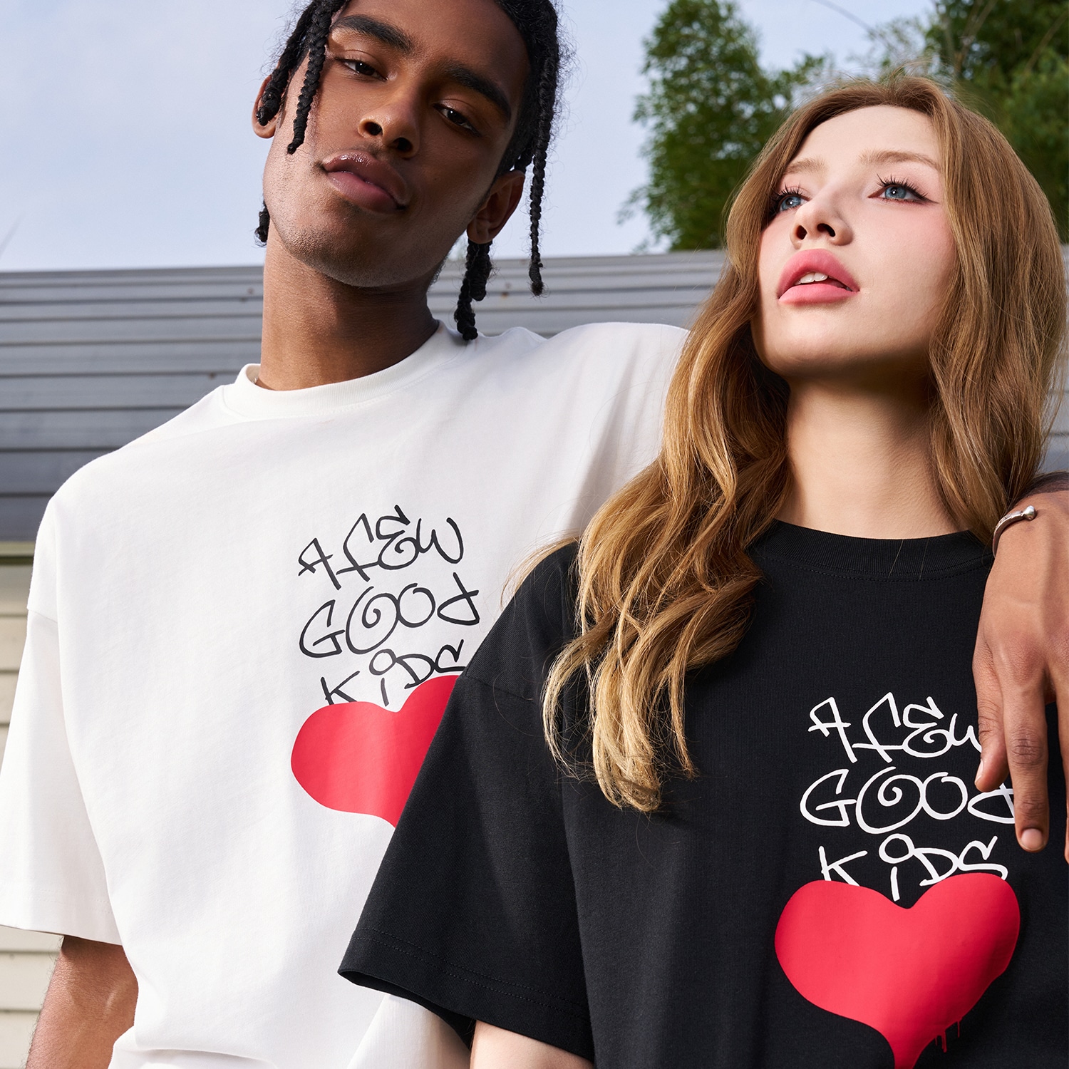Afgk 24SS Valentine's Day Heart Graffiti Tee — фото 5