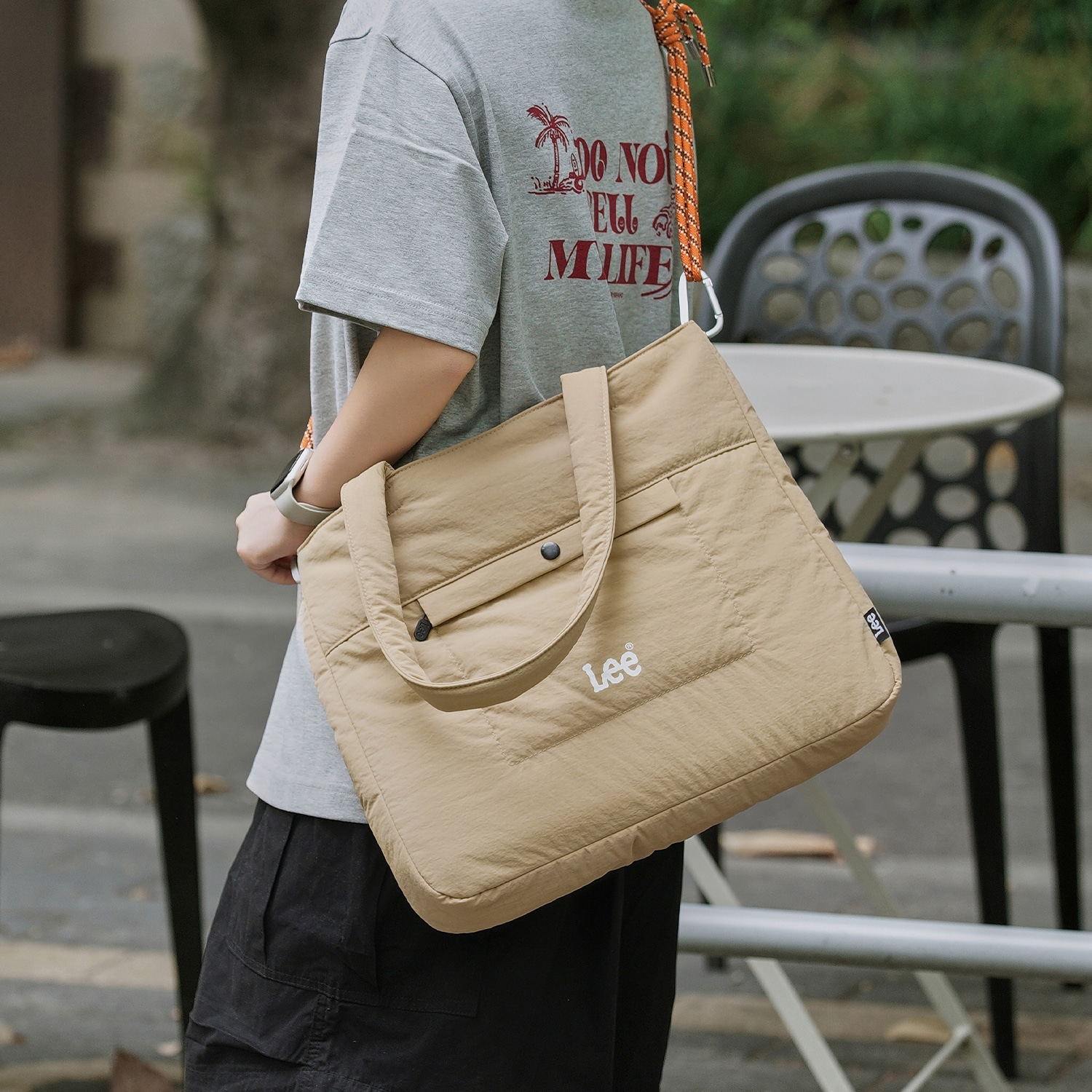 Lee Crossbody Bag Khaki — фото 5