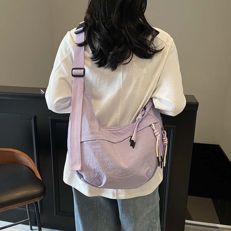 Ouzihuang Canvas Shoulder Bag — фото 9