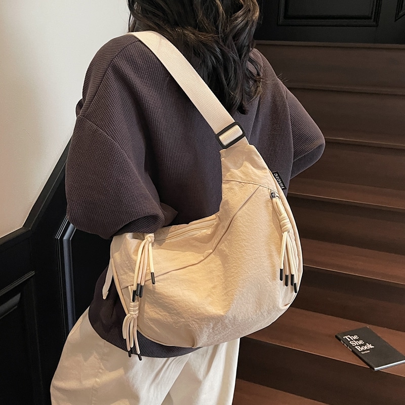 Ouzihuang Canvas Shoulder Bag — фото 3