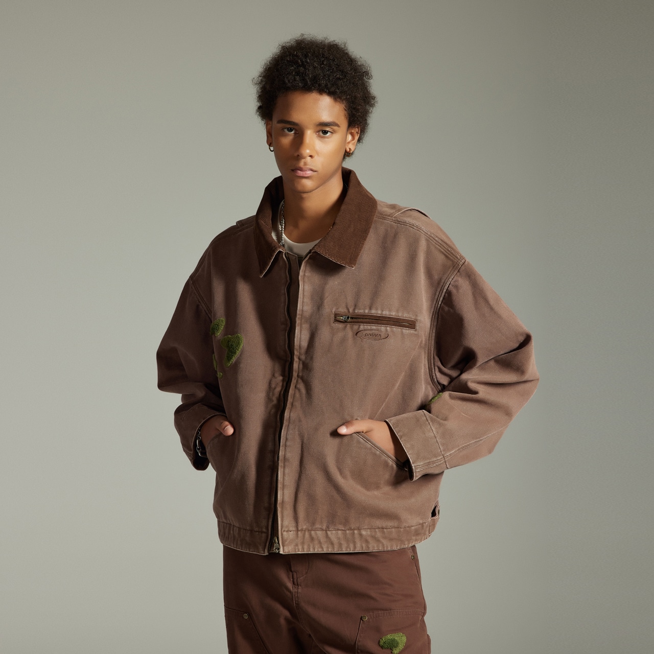 Guuka Tech Corduroy Jacket Coffee — фото 5