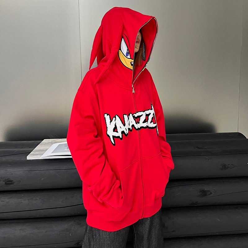 Kakazzy Hoodie Red — фото 11