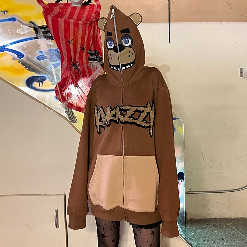 Kakazzy Bear Hoodie Full Zip — фото 9