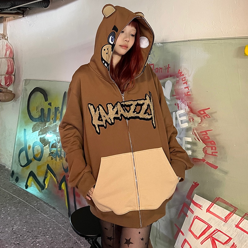 Kakazzy Bear Hoodie Full Zip — фото 8