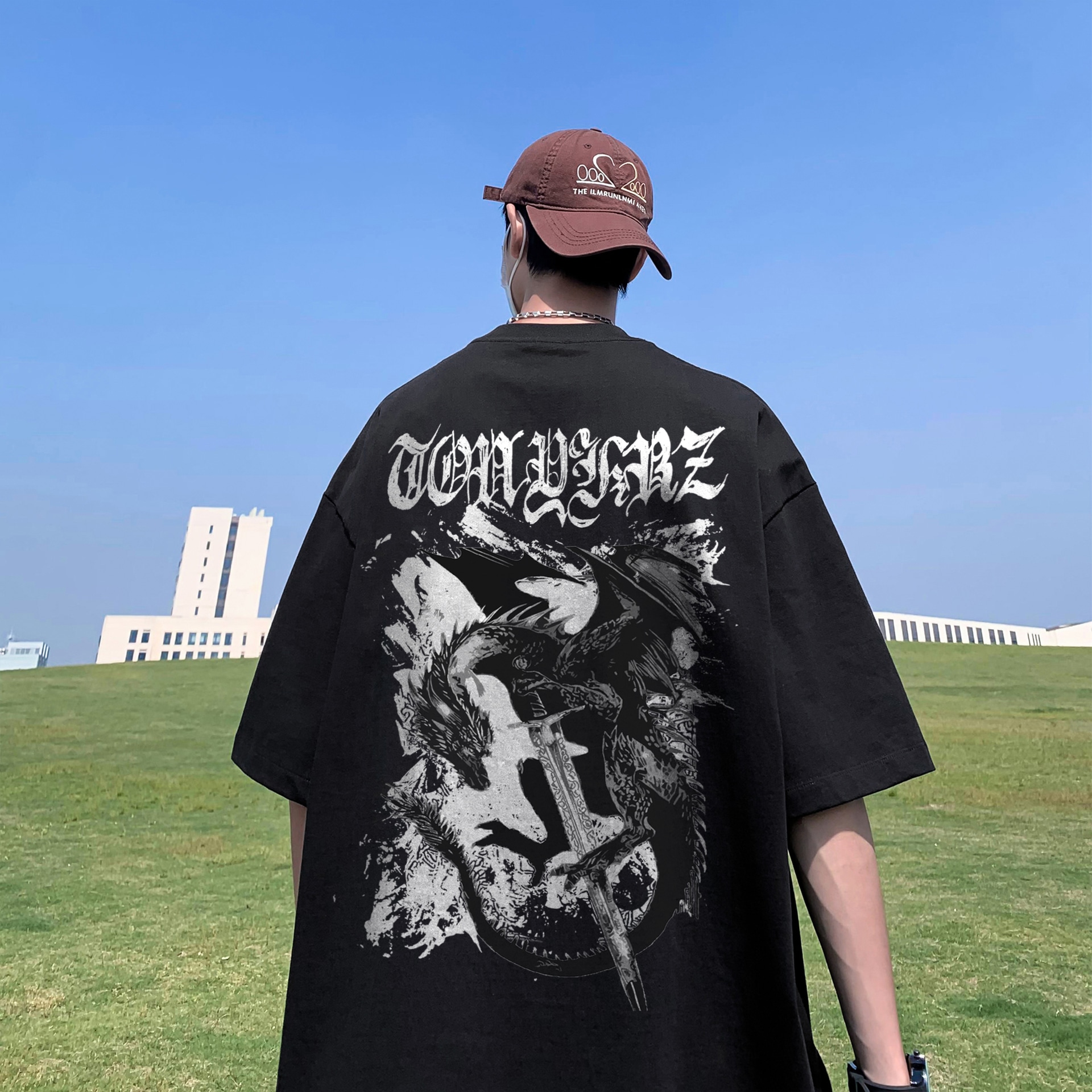 Tonykrz Dragon Knight Sword Logo T-Shirt — фото 2