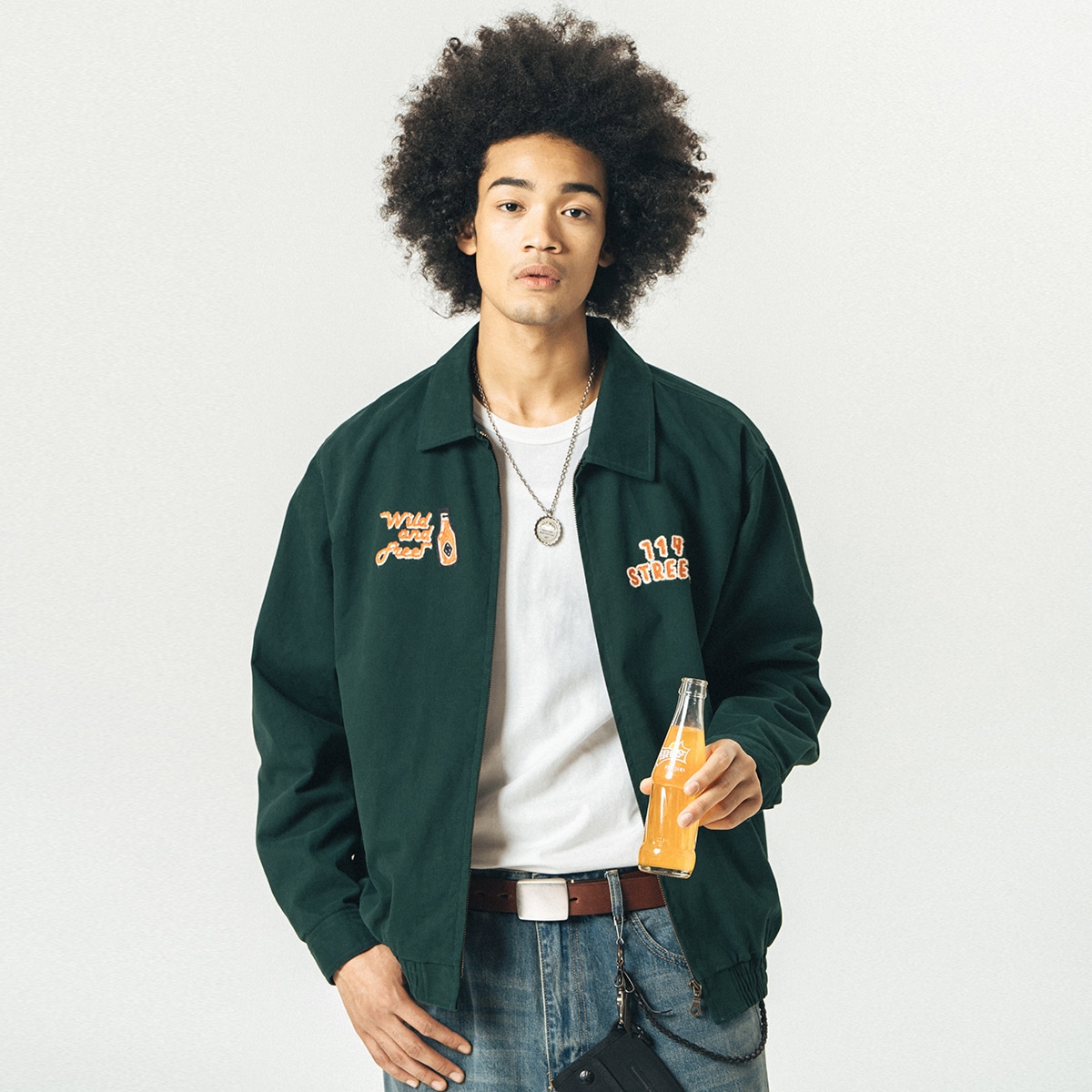 714Street Retro Racing Embroidered Jacket — фото 5