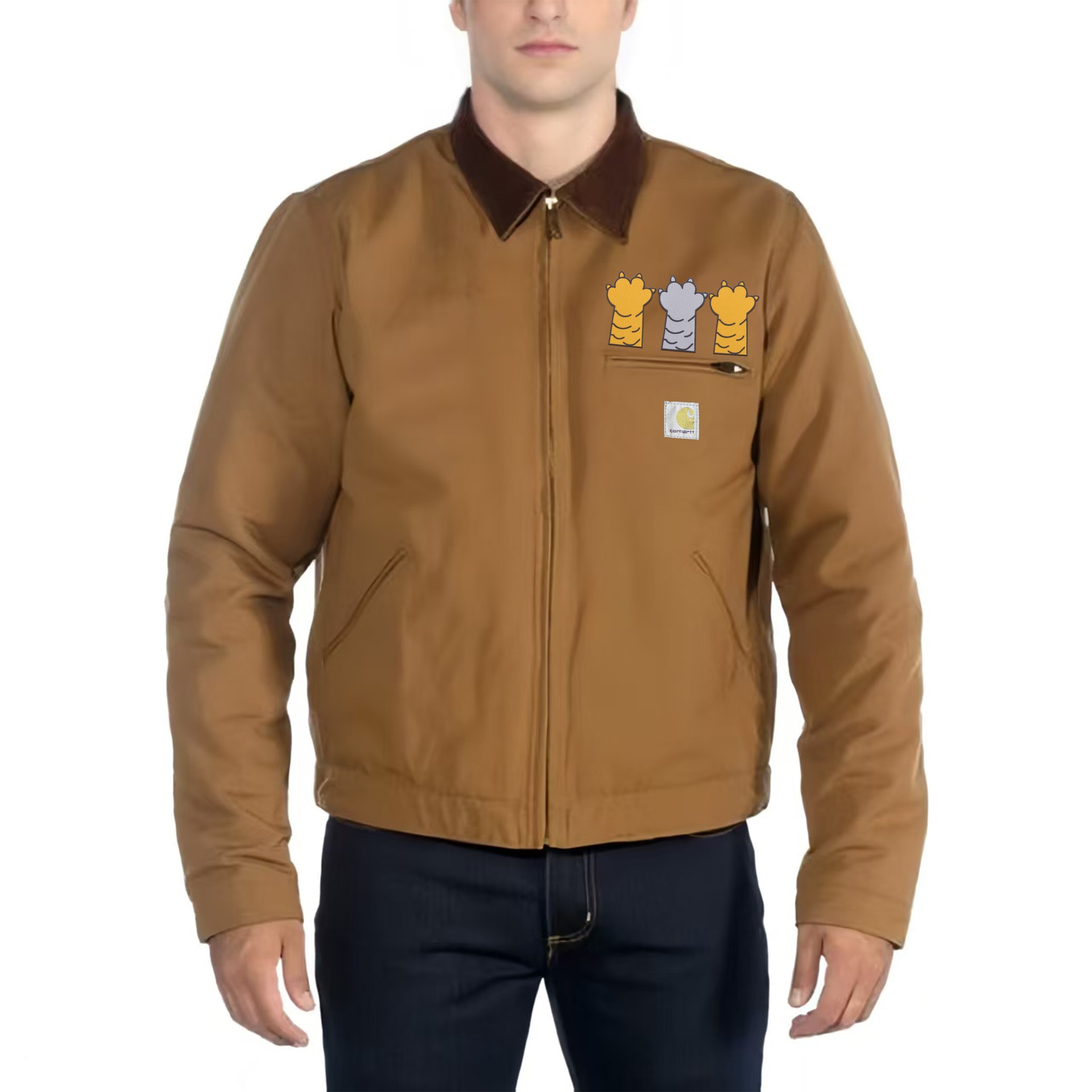 Carhartt Куртка (Арт. 103828(Team189-三行爪迹)) — фото 4
