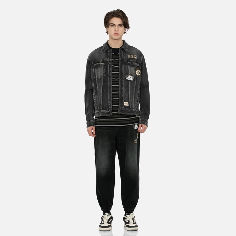 Evisu SS24 Embroidered Seagull Denim Pants — фото 4