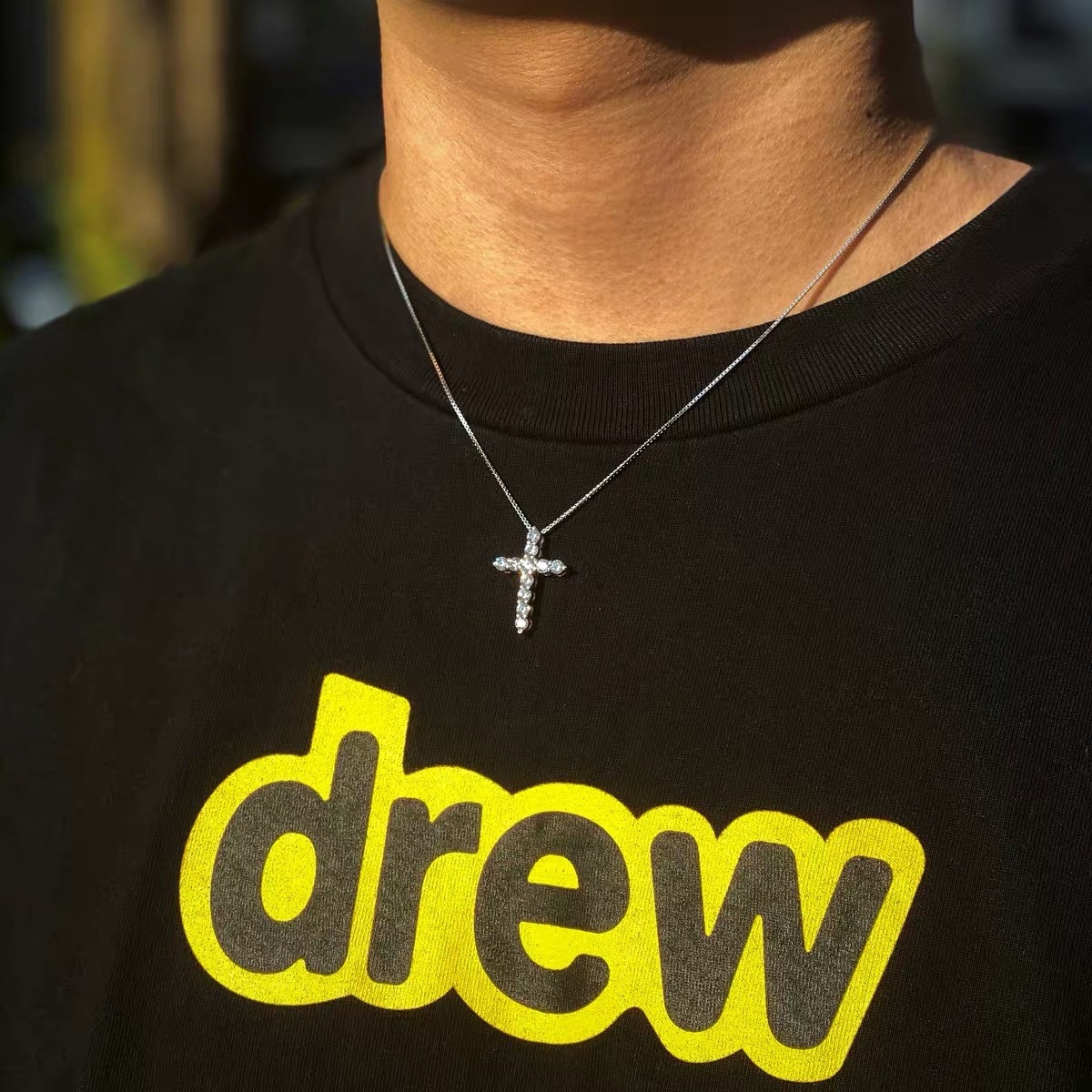 King Of Bling Cross Necklace — фото 3