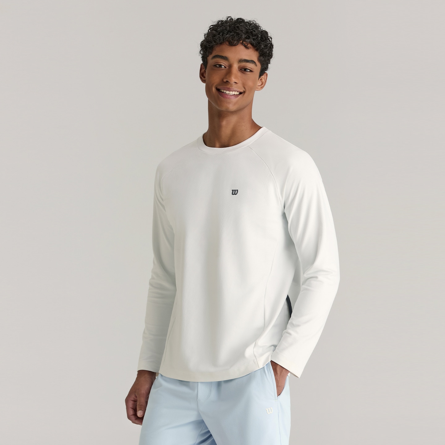 Wilson SS25 TRAINING ACTIVE LS T — фото 6