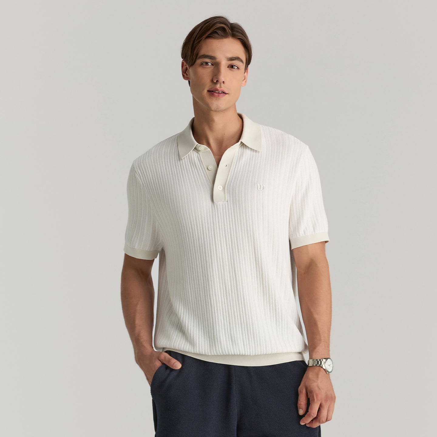 Wilson 25 LAYAYETTE HERRINGBONE CLUB SPORTS Polo — фото 6