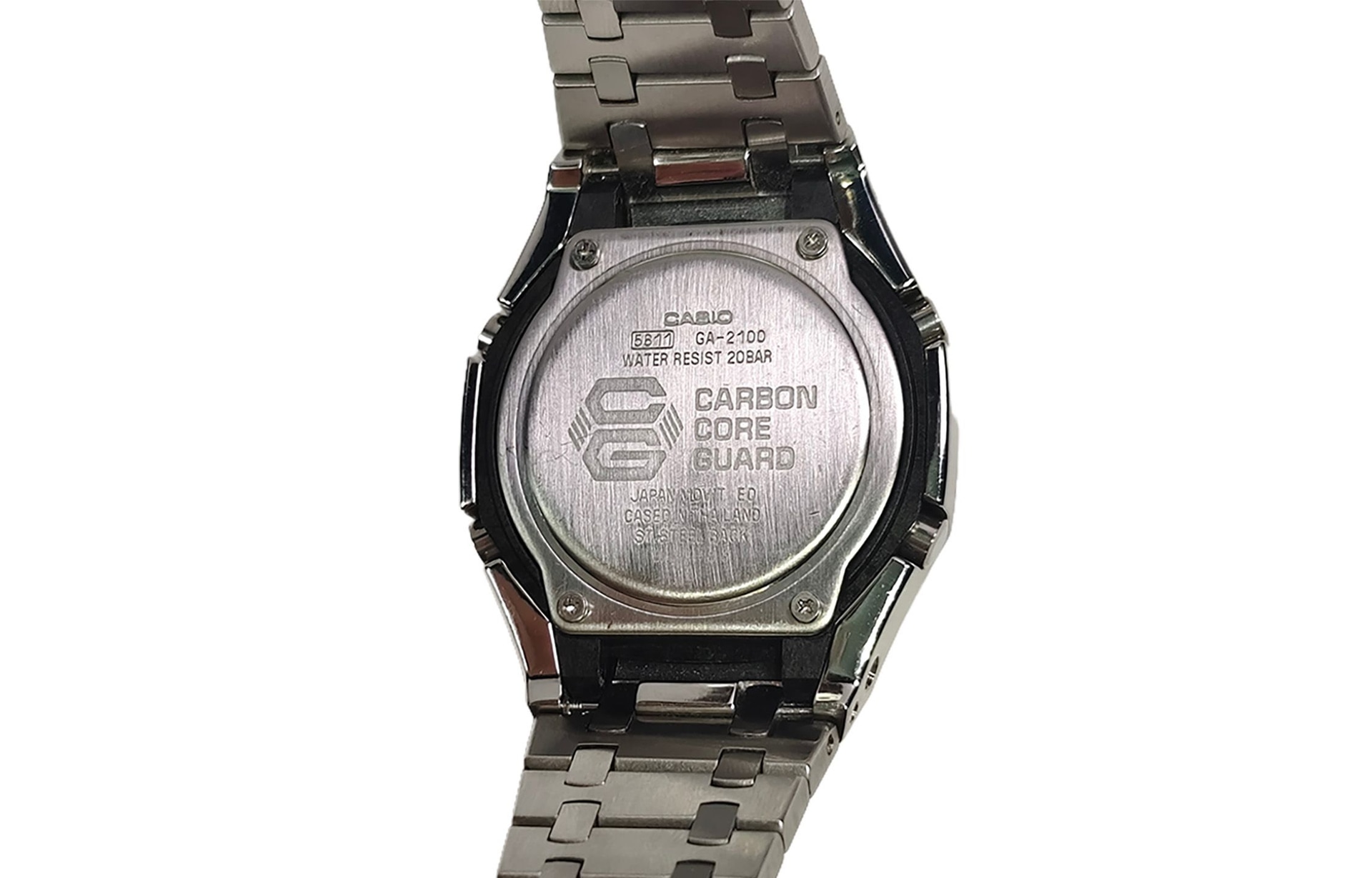 Casio GA-2100 Silver Violet — фото 11
