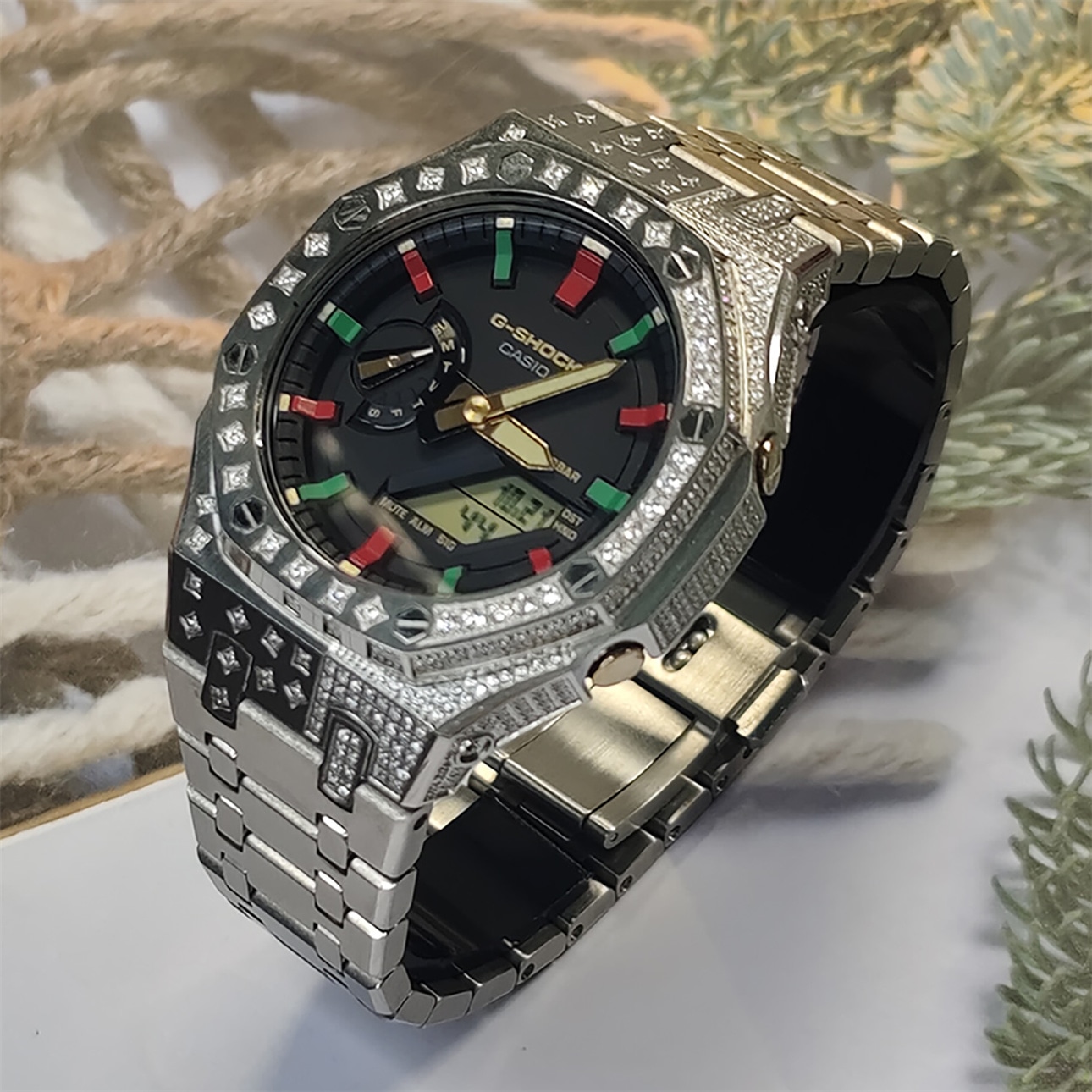 Casio GA-2100SKE-7A — фото 4