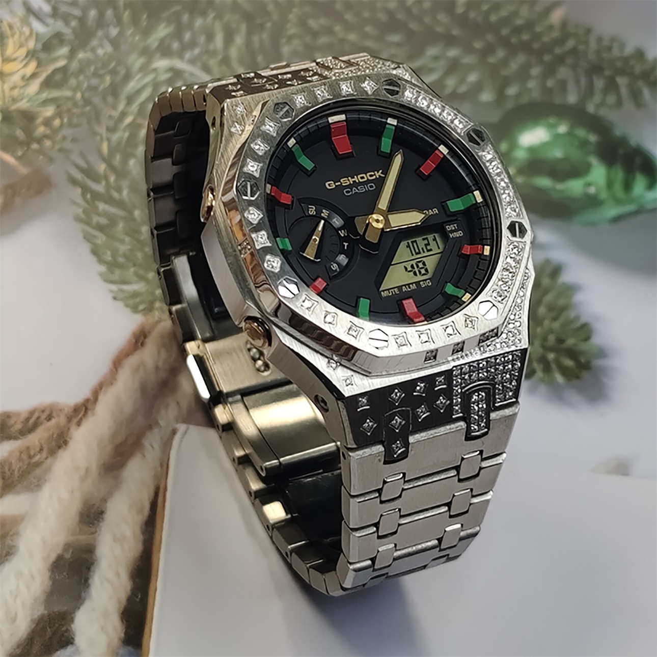 Casio GA-2100SKE-7A — фото 3