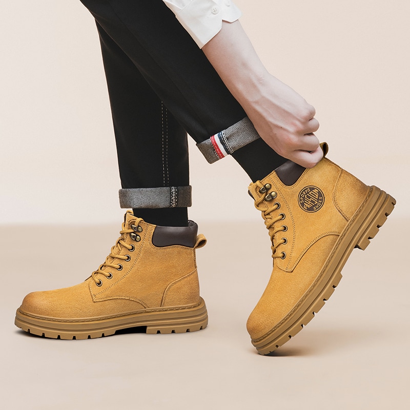 Dilikan Martin Boots Mid-Calf Thick Sole — фото 8