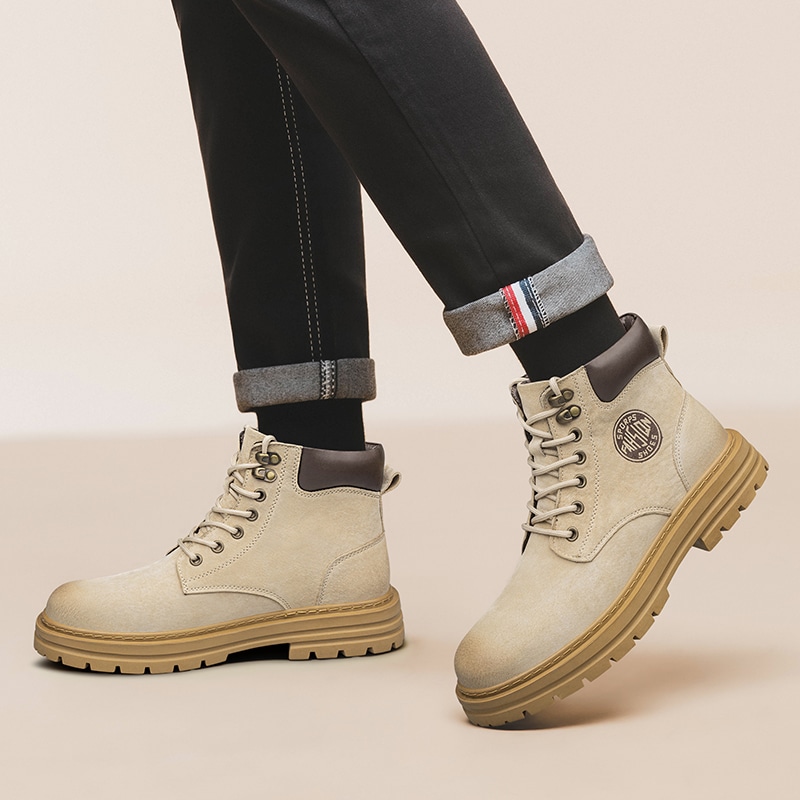 Dilikan Martin Boots Mid-Calf Thick Sole — фото 5