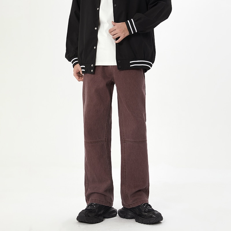 赞仕 Zanshi Vintage Wide Leg Jeans — фото 4