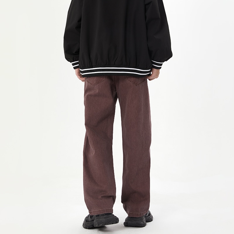 赞仕 Zanshi Vintage Wide Leg Jeans — фото 8