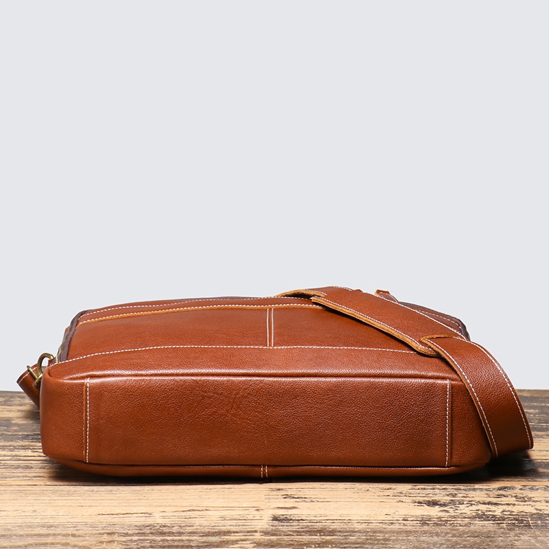 Dosrfini Business Leather Briefcase — фото 4