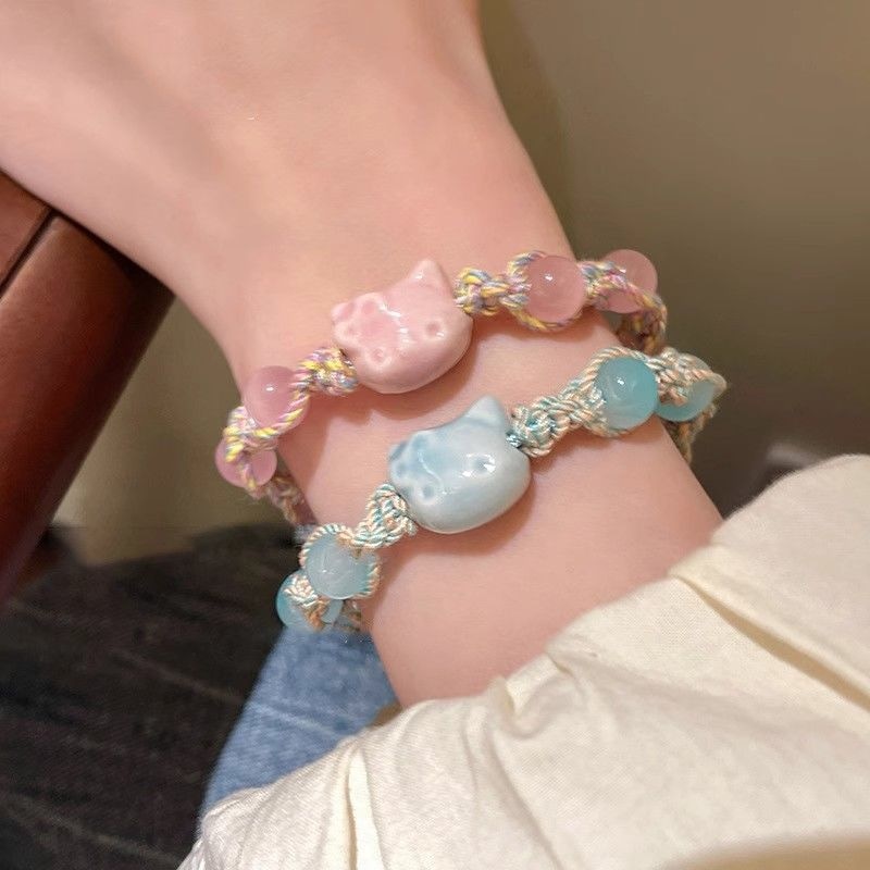 I&You Cute Cat Bracelet Pink — фото 1