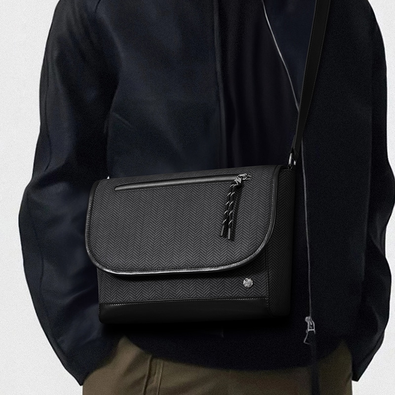 Bvp Classic Messenger Bag Black — фото 5