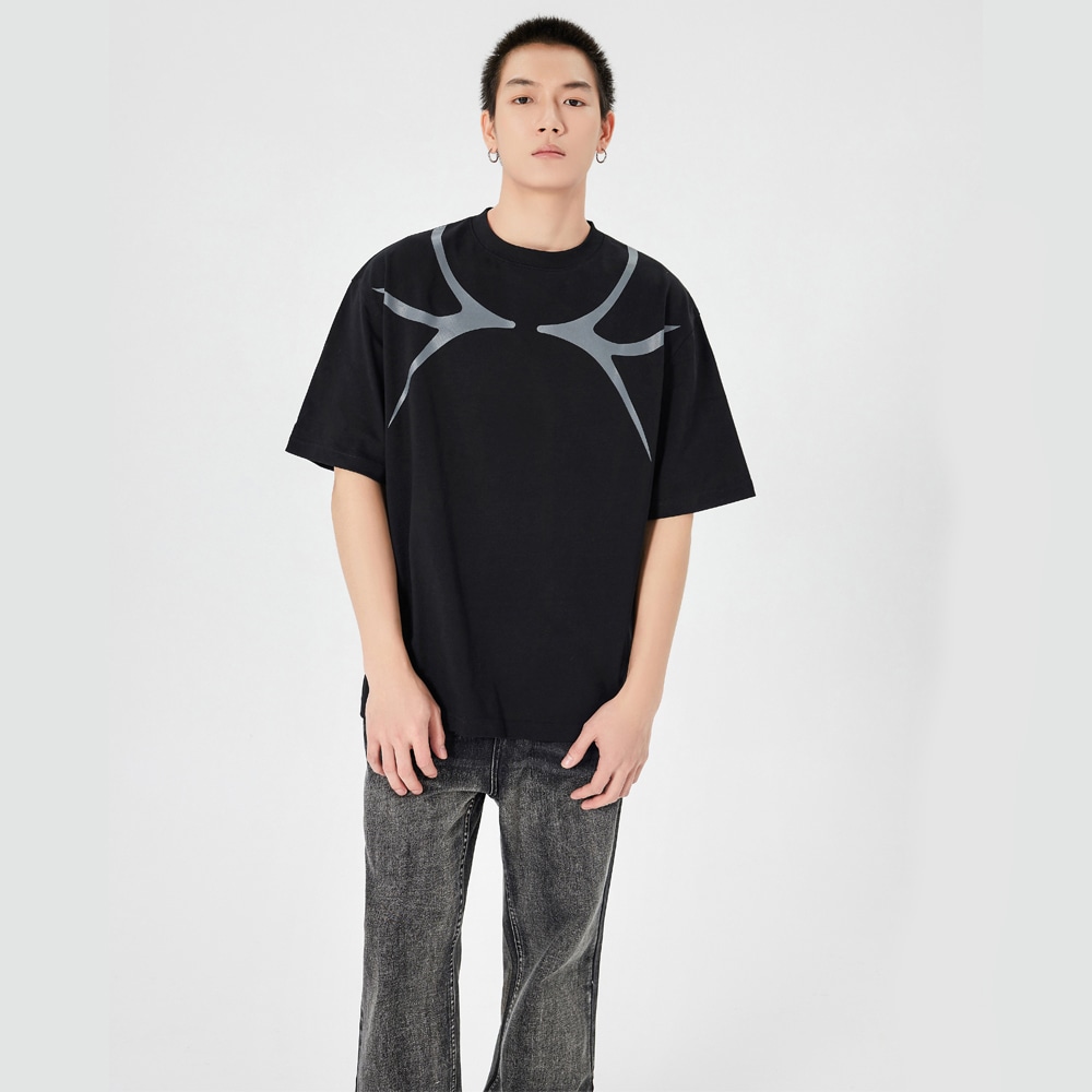 Gbxm Crew Neck T-Shirt Black — фото 2