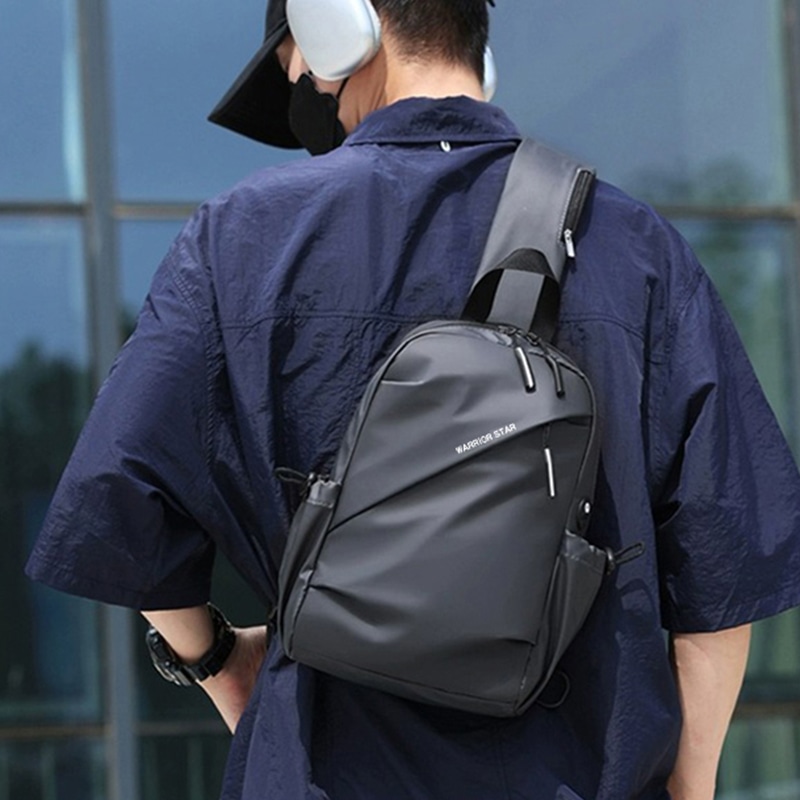 Warrior Waterproof Sling Bag Black — фото 3