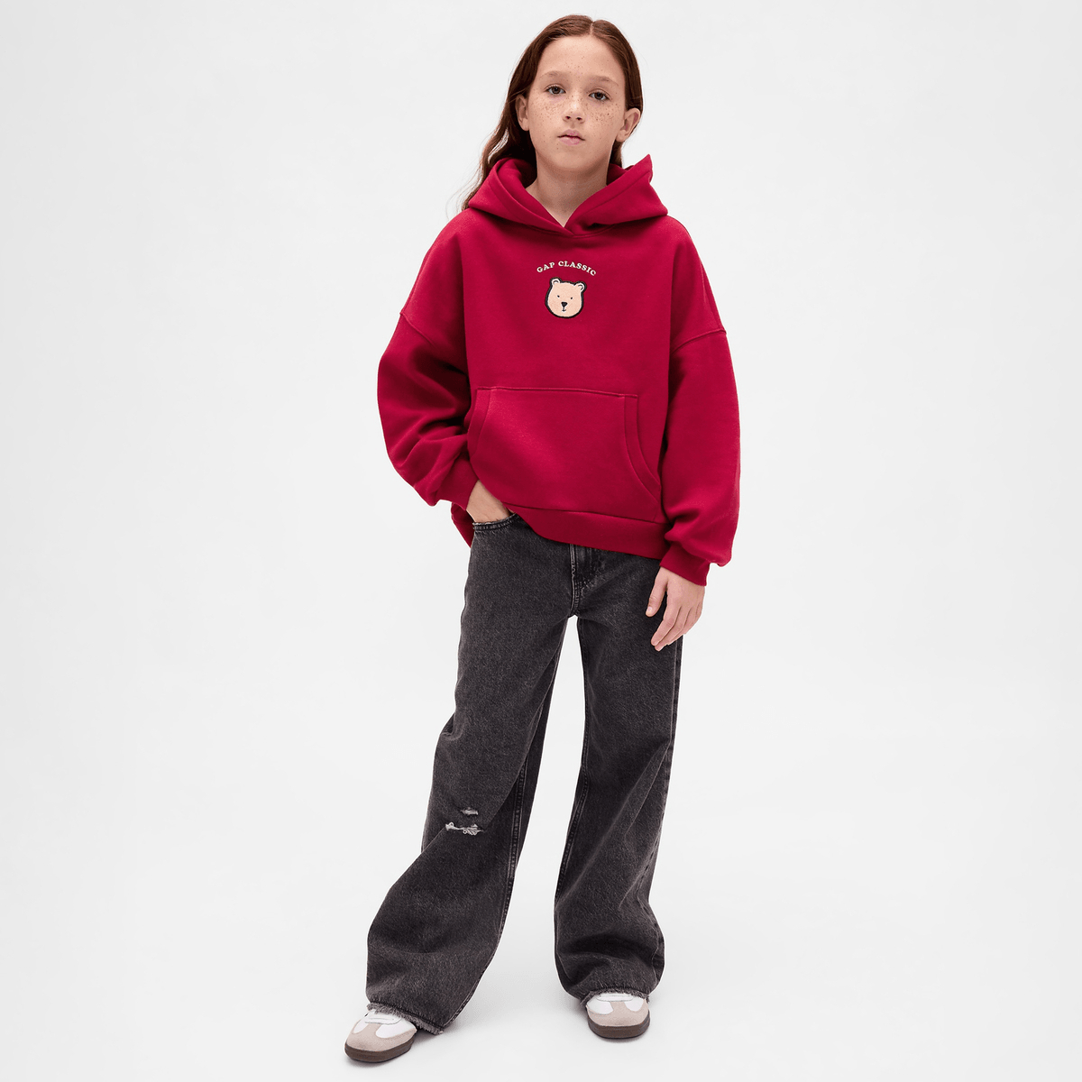 Gap Bear Logo Hoodie Kids — фото 3