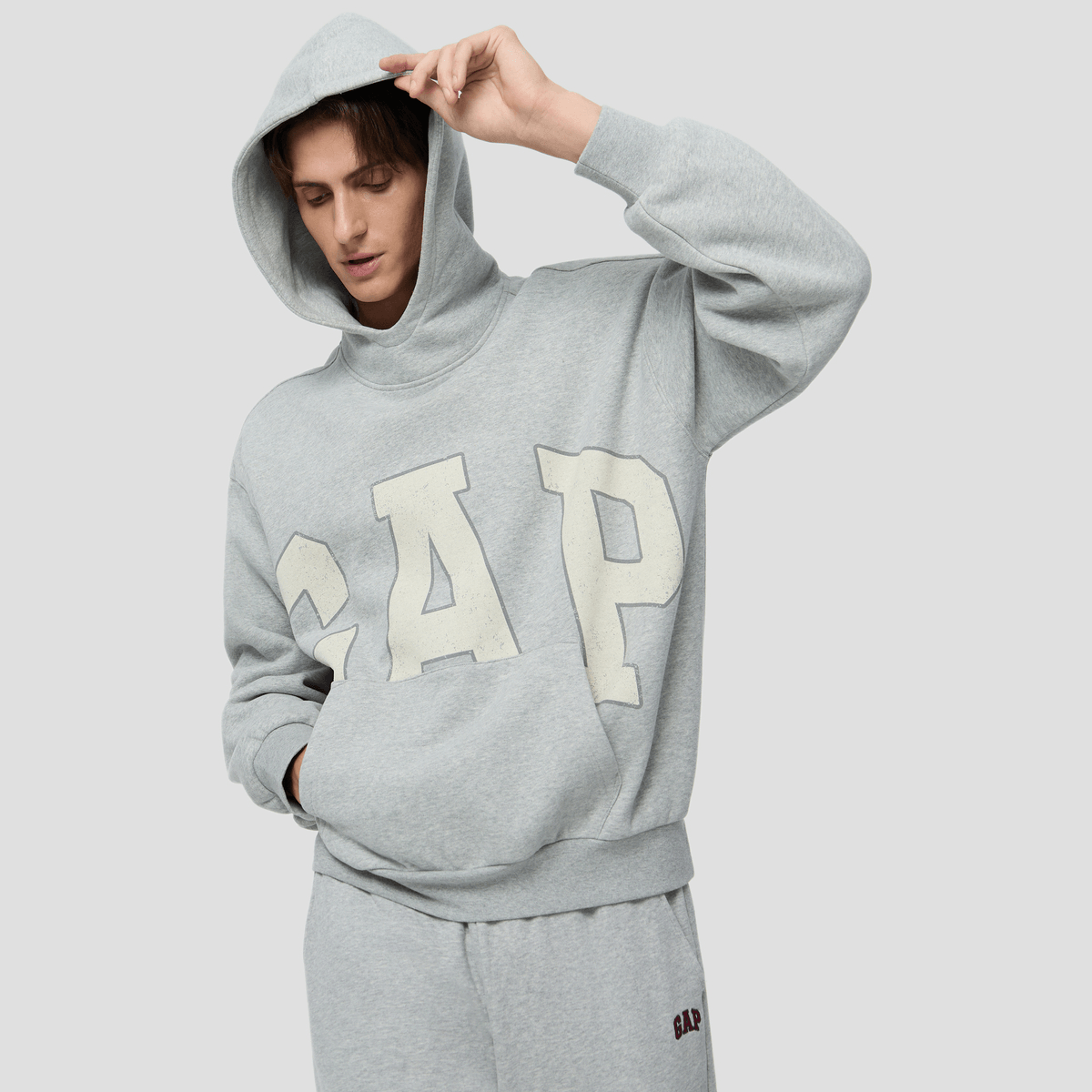 Gap Hoodie Grey — фото 9