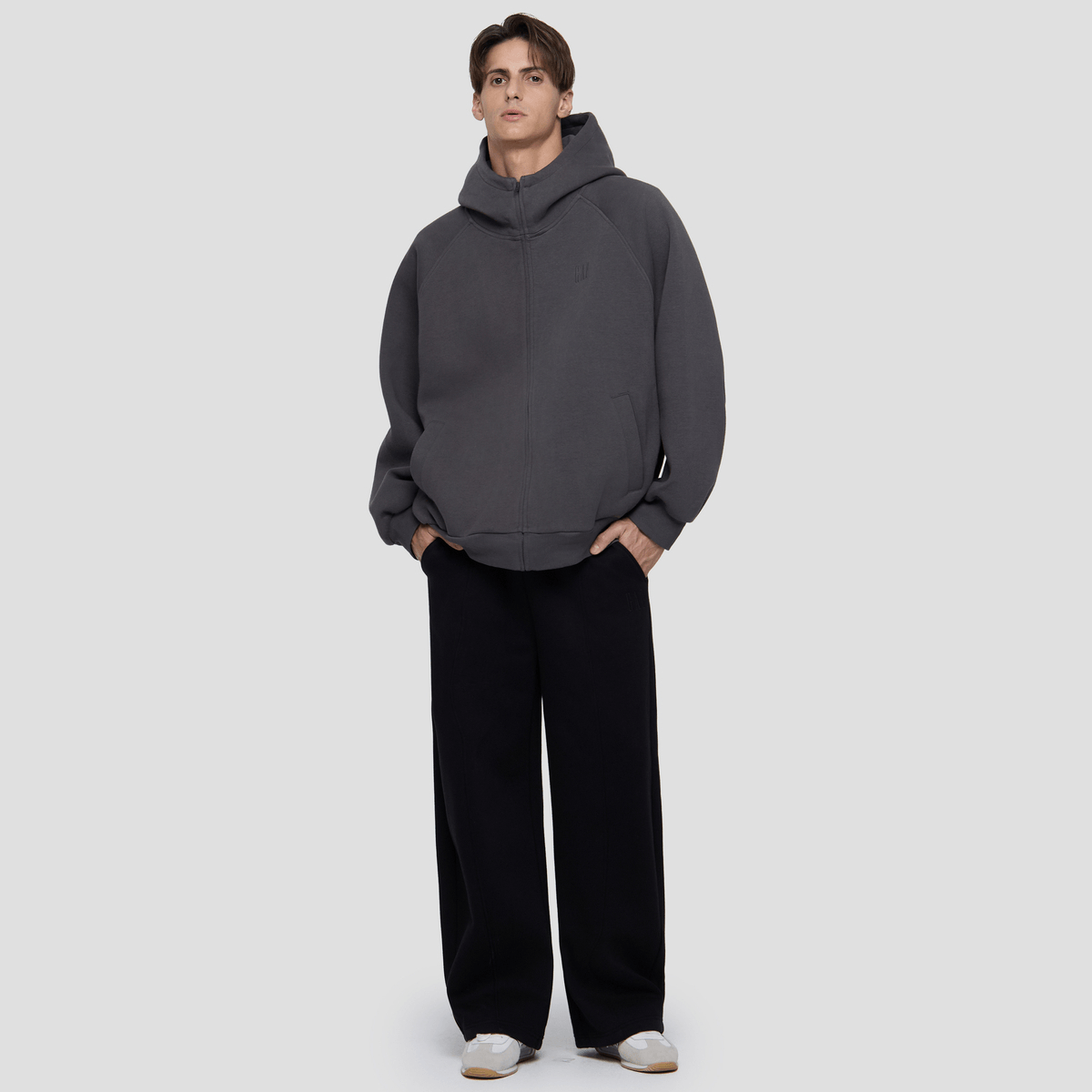 Gap Embroidered Logo Fleece Pants — фото 8