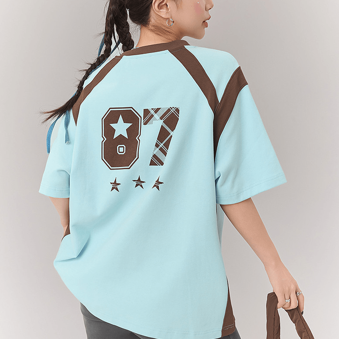 Chuu V-Neck Baby Blue — фото 3