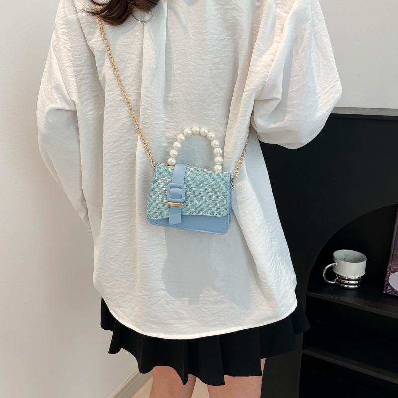Dalo Pearl Chain Bag — фото 6