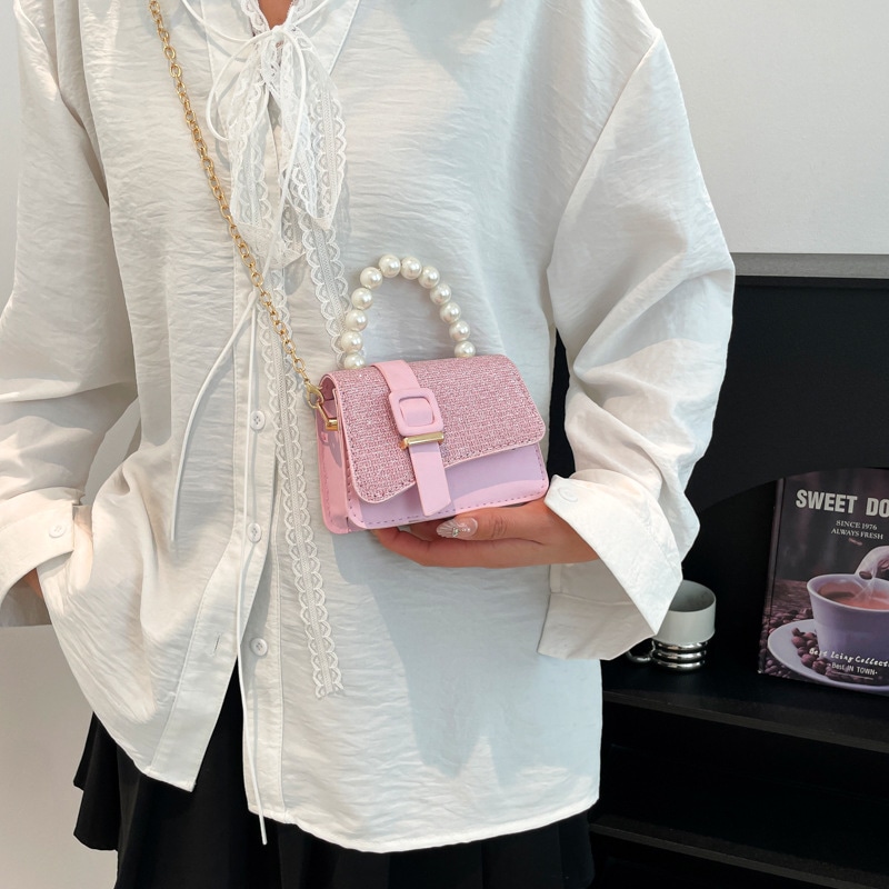 Dalo Pearl Chain Bag — фото 4