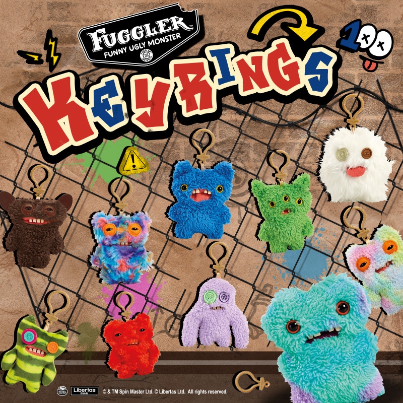 FUGGLER Keychain Plush