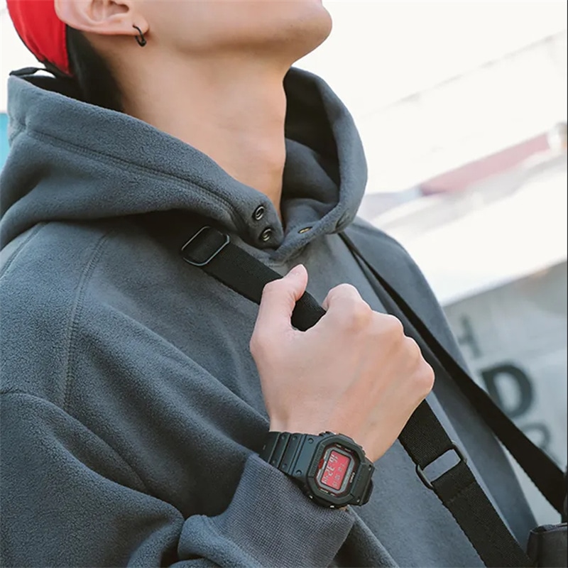 G-Shock Retro Square Red — фото 5