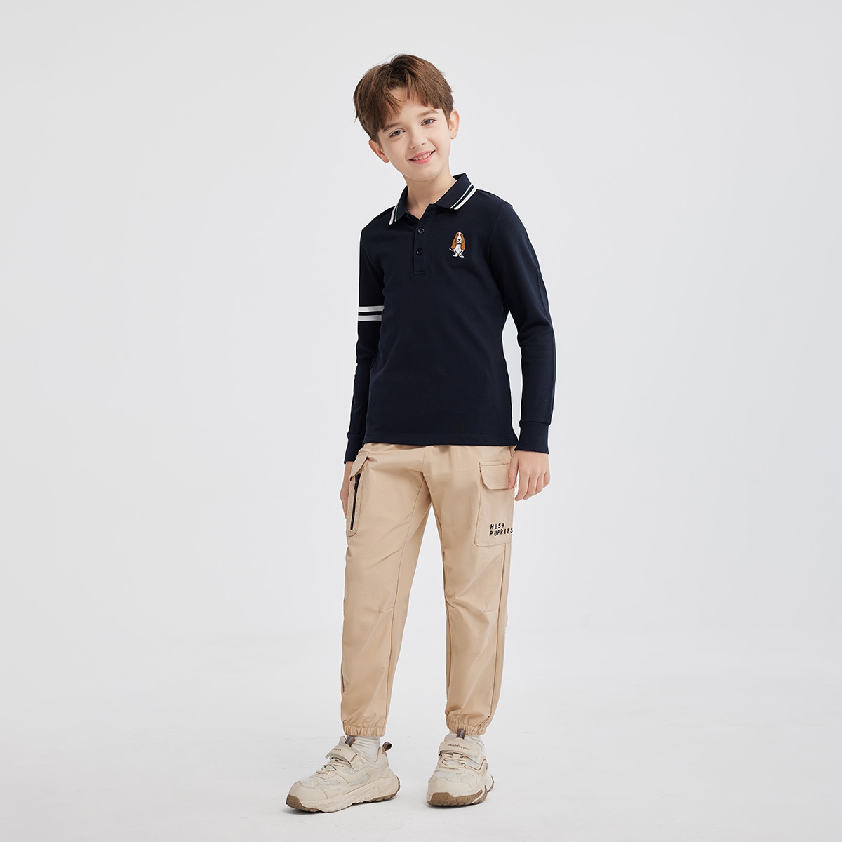 Hush Puppies Polo SS25 Logo — фото 3
