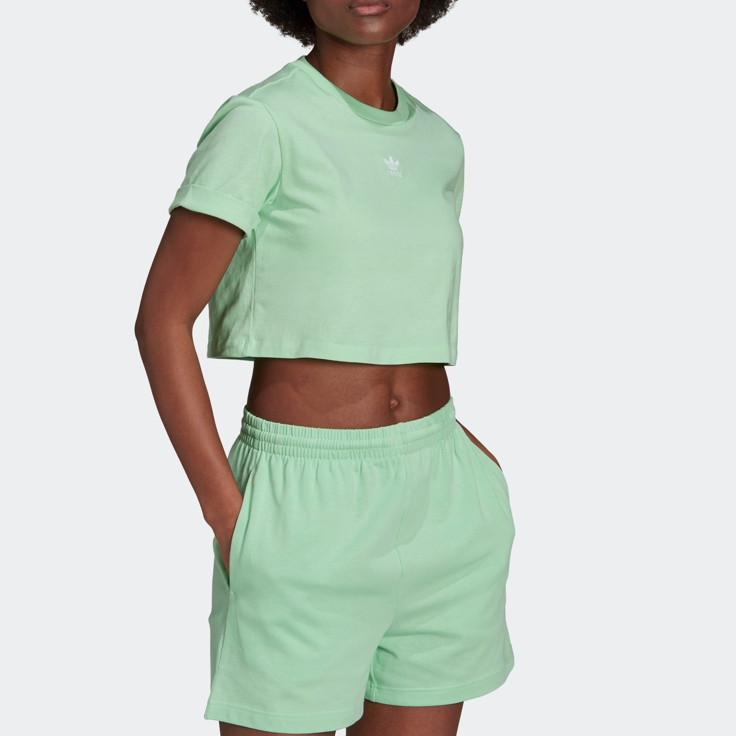 Adidas originals ADICOLOR ESSENTIALS CROPPED T — фото 4